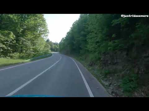 Car ride from Crni Lug to Delnice, Kupjak and Rijeka Croatia 2023