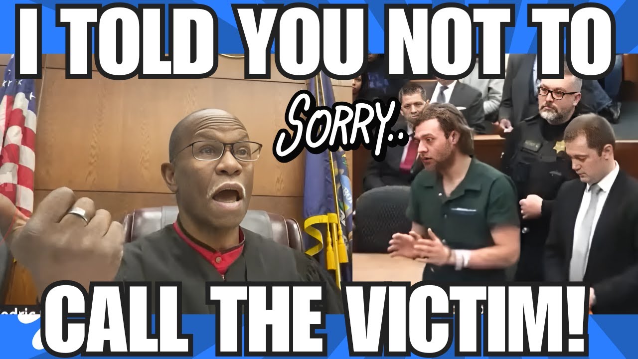 MAN THINKS HE CAN TALK HIS WAY OUT OF TROUBLE WITH JUDGE