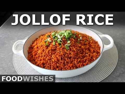 Jollof-Reis (würziger westafrikanischer Reis) | Food Wishes
