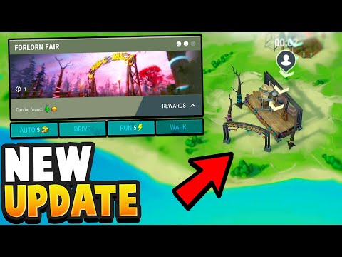 NEW UPDATE - FORLORN FAIR LOCATION (New Wood Unlocked...) in Last Day on Earth Survival