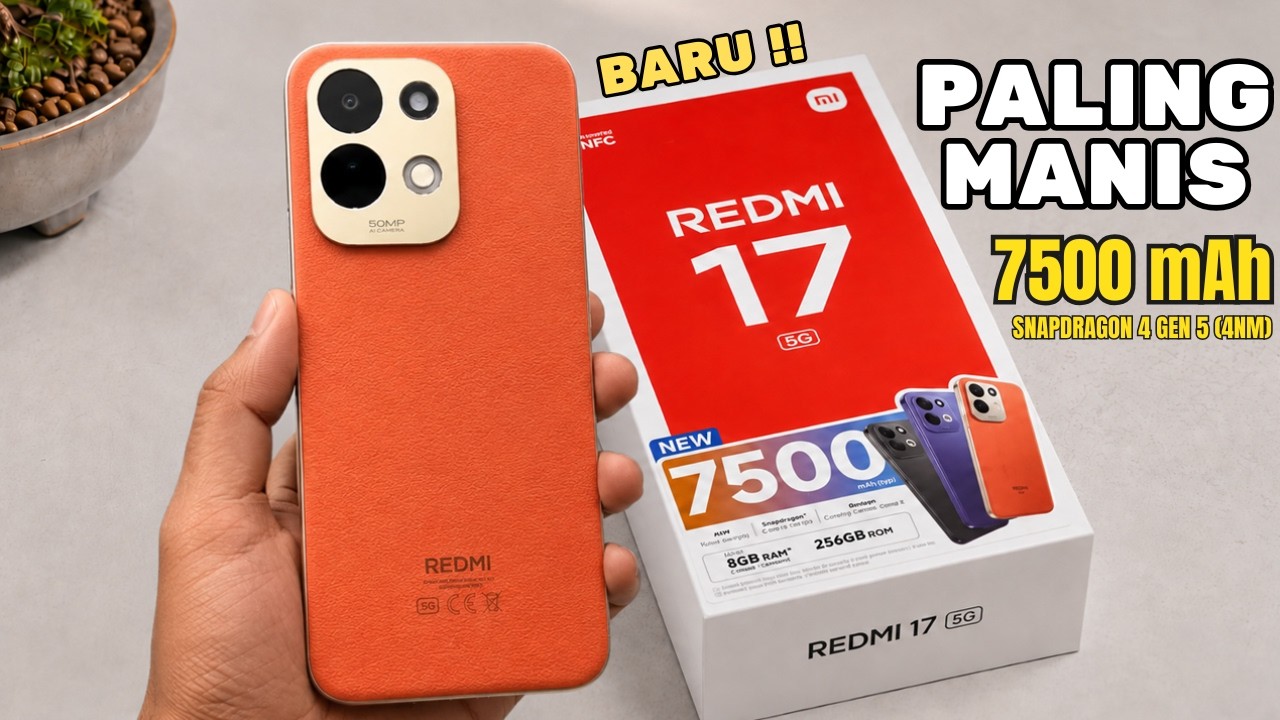 AKHIRNYA RESMI‼️REDMI 17 5G GAK NYANGKA XIAOMI BERANI BEGINI