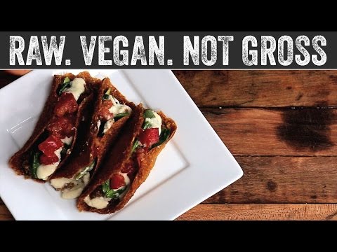 Como hacer Tacos Veganos - Receta Vegana | Crudo. Vegano. No Malo.