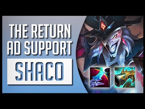 SHACO SUPPORT AD BUILD! 10.24 - League of Legends