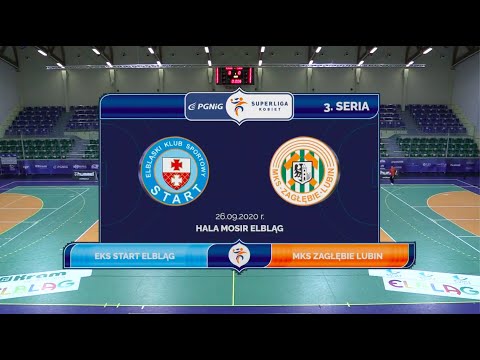 3. seria PGNiG Superliga Kobiet EKS Start Elbląg - MKS Zagłębie Lubin [skrót]