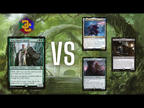 Strap Yourselves In, This One Gets Grindy | Yeva, Nature's Herald (Commander/EDH Gameplay)