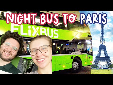 13 Hour Flixbus to Paris - was it worth £49?! Berlin to Paris Vlog 🇫🇷