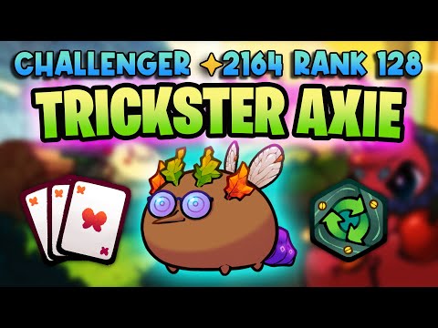 THIS MECH WITH TRICKSTER'S CARD IS INSANE! | ORIGIN LEADERBOARDS | AXIE INFINITY