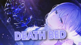 Nightcore - Death Bed (Lyrics)
