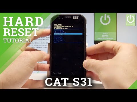 How to Hard Reset CAT S31 - Bypass Screen Lock / Hardware Reset