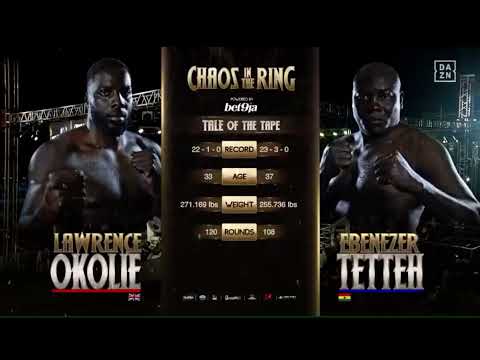 Lawrence Okolie vs Ebenezer Tetteh (FULL FIGHT)