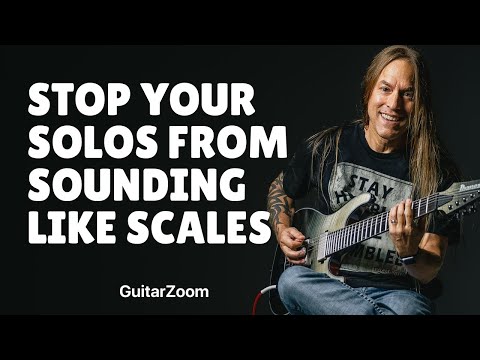 Stop Your Solos from Sounding Like Scales - Steve Stine Guitar Lesson