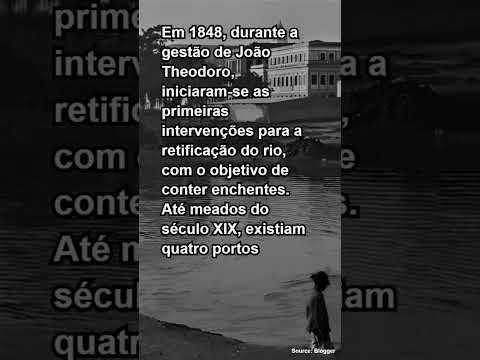 Rio Tamanduateí e sua importância fluvial e comercial na história de São Paulo.