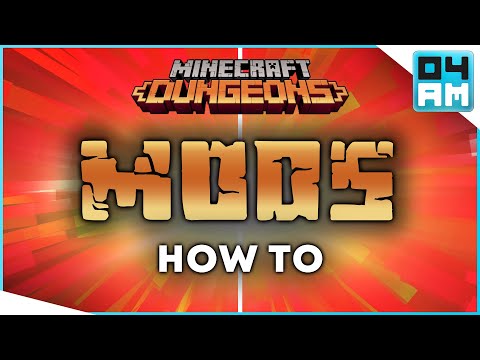 04AM - How To Get MODS For Minecraft Dungeons (Windows 7/8/10 Launcher Edition)
