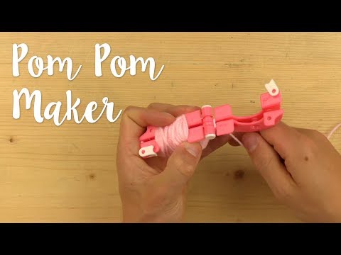 How to Use the Pom-Pom Maker - Sizzix