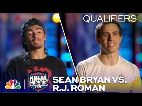 Sean Bryan and R.J. Roman: Power Tower - American Ninja Warrior Qualifiers 2020