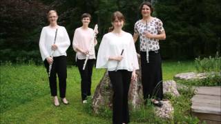 Flute Quartet Traverso / C. McMichael: Legends from the Greenwood (Evangeline and Gabriel)