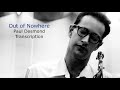 Out of Nowhere-Paul's Desmond's (Eb) Solo Transcription. Transcribed by Carles Margarit