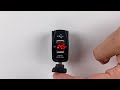 USB zásuvka 12V / 24V s voltmetrom - 2x USB červená "ROCKER" - Video Youtube