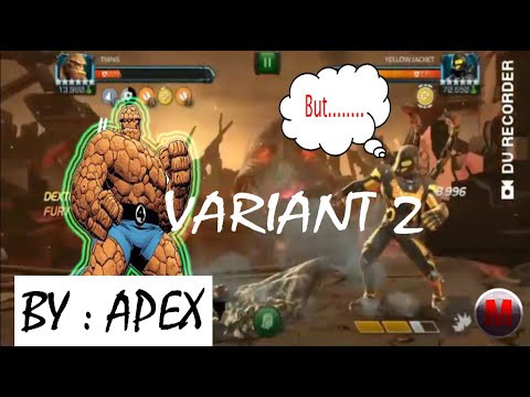 Thing Solo Variant 2 Boss (Yellow Jacket) By : Apex - Marvel Contest of Champions