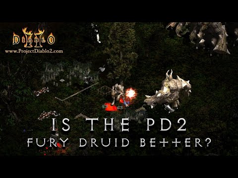 Project Diablo 2 Fury Druid Build - Is the Werewolf better than LOD?