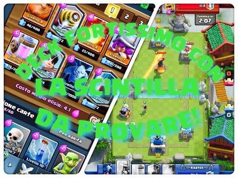 DECK FORTISSIMO CON LA SCINTILLA! DA PROVARE ASSOLUTAMENTE!