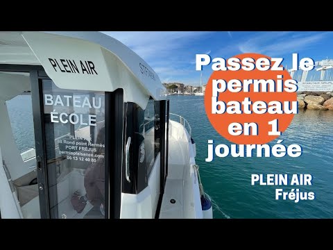 Permis Bateau sur Fréjus St Raphael en 1 jour