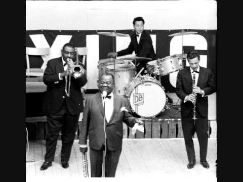 On the Alamo, Tiger Rag. Louis Armstrong with Eddie Shu. Jazz in Paris. Louis and the All Stars