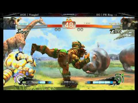 AGE| Vangief (Zangief) vs EG| PR Balrog (T. Hawk) Season's Beatings Ascension SSF4 AE 2012 Top 16
