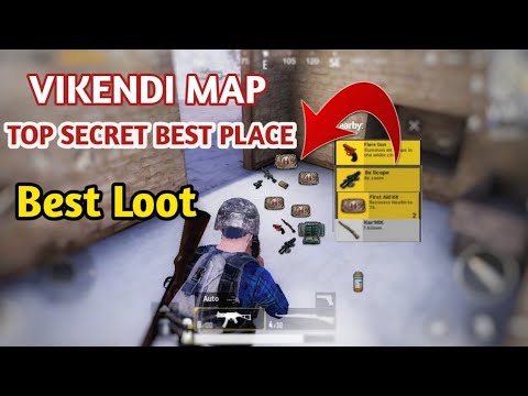 Vikendi map top secret best place