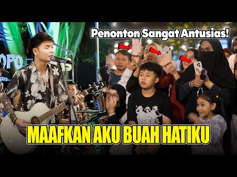 Penonton Terpukau, Semua Angkat HP Rekam Momen Ini - Maafkan Aku Buah Hatiku (Live Ngamen) Tri Suaka