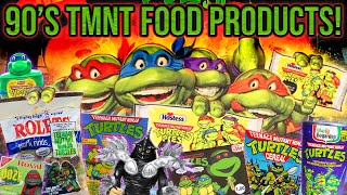 90's TMNT Food Products! Cowabunga Food Collectibles! Chef Boyardee Exclusive Super Shredder!