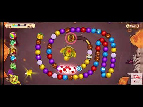 Breakthrough Level 136-137 EGP Jungle marble blast 2