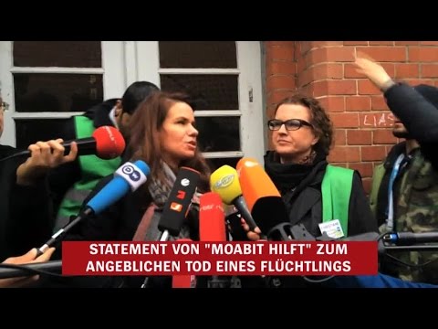 Toter Flüchtling am Lageso? Helfer in Erklärungsnot | DER SPIEGEL