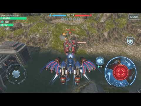 Fafnir's In Built Weapon Damage Test ( Destroying a FULL TITAN in SECONDS ) | War Robots