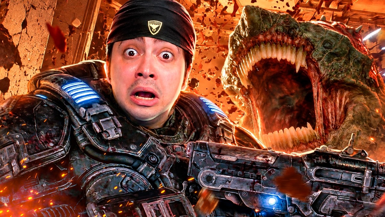 ELES EXPLODEM! - GEARS OF WAR: E-DAY COM O CAP - Parte 2