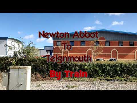 Newton Abbot To Teignmouth By Train, Summer 2021. 4K