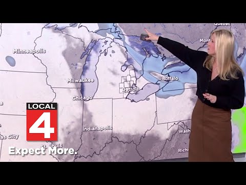Metro Detroit weather forecast Jan. 2, 2026 -- 4 p.m. Update