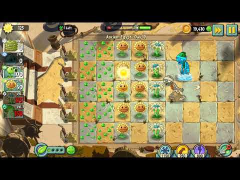 zombie trying to steal my money pyramids in egypt i'm afraid of zombies Plants vs Zombies 2