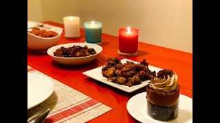 How to set up candle light dinner at home | easy candle light dinner set up for family