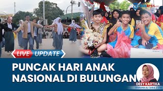 Beragam Pentas Seni Meriahkan Puncak Peringatan Hari Anak Nasional di Tugu Cinta Damai Bulungan