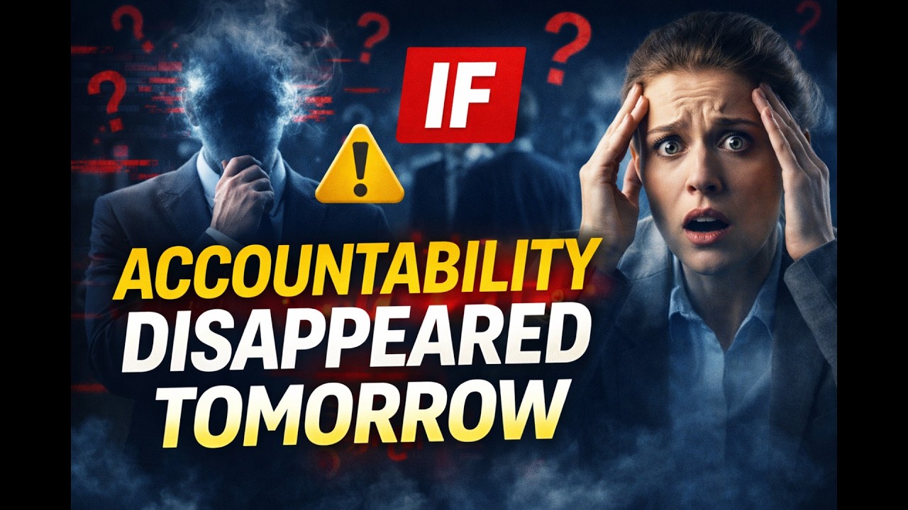 If Accountability Disappeared Tomorrow | The Hidden Force Holding Governance Together