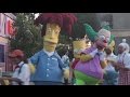 The Simpsons Springfield Grand Opening Ceremony Universal Studios Hollywood