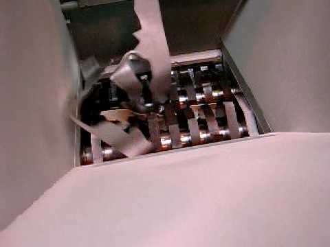 Video of the JBF 35-35 15mm Mixed Waste Reduction Shredder Shredder