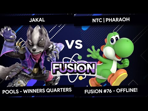 Fusion #76 - Jakal (Wolf) vs NTC Pharaoh (Yoshi) - Pools - Winners Quarters