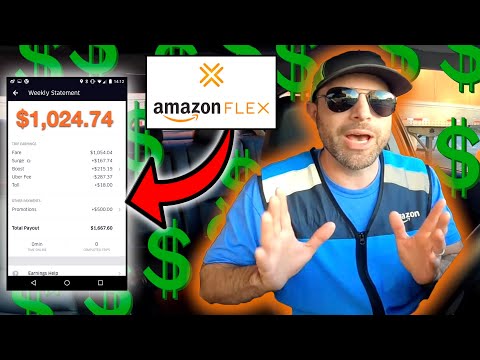 YouTube video about Amazon Flex Drivers Can Earn Big Money