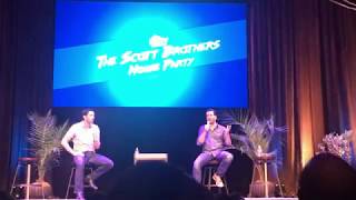 Property Brothers Jonathan and Drew Scott Sing “Hold On” at The Scott Brothers House Party