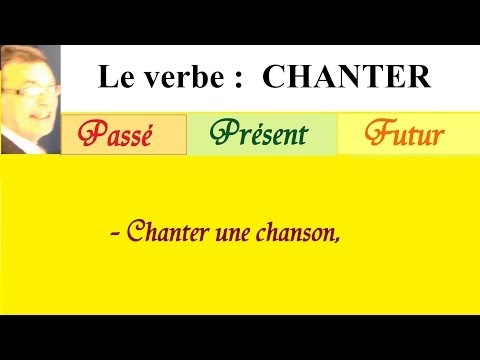Conjugaison du verbe chanter : à l'imparfait, au présent et au futur