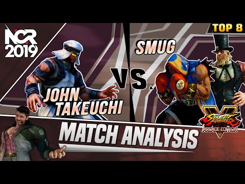 SFV AE Match Analysis: Norcal Regionals 2019 TOP 8 - John Takeuchi vs. Smug