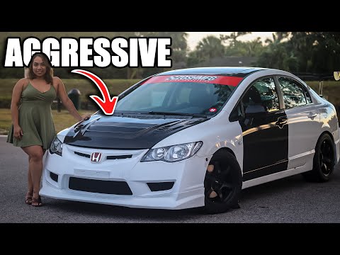 MY GF SURPRISED ME WITH $1000 JDM CARBON FIBER VENTED HOOD!!
