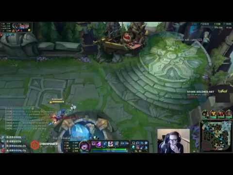 Bjergsen - Lulu vs LeBlanc  - Mid «Godmode» (Ranked)
